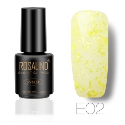 Гел Лак Едър Брокат Серия 7ml E02 Rosalind